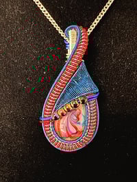 Image 1 of Wire Wrapped Pendant #4