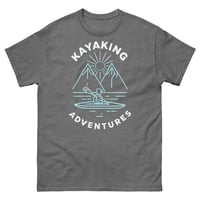 Image 2 of Kayaking Adventures Mountains Outdoor T-Shirt