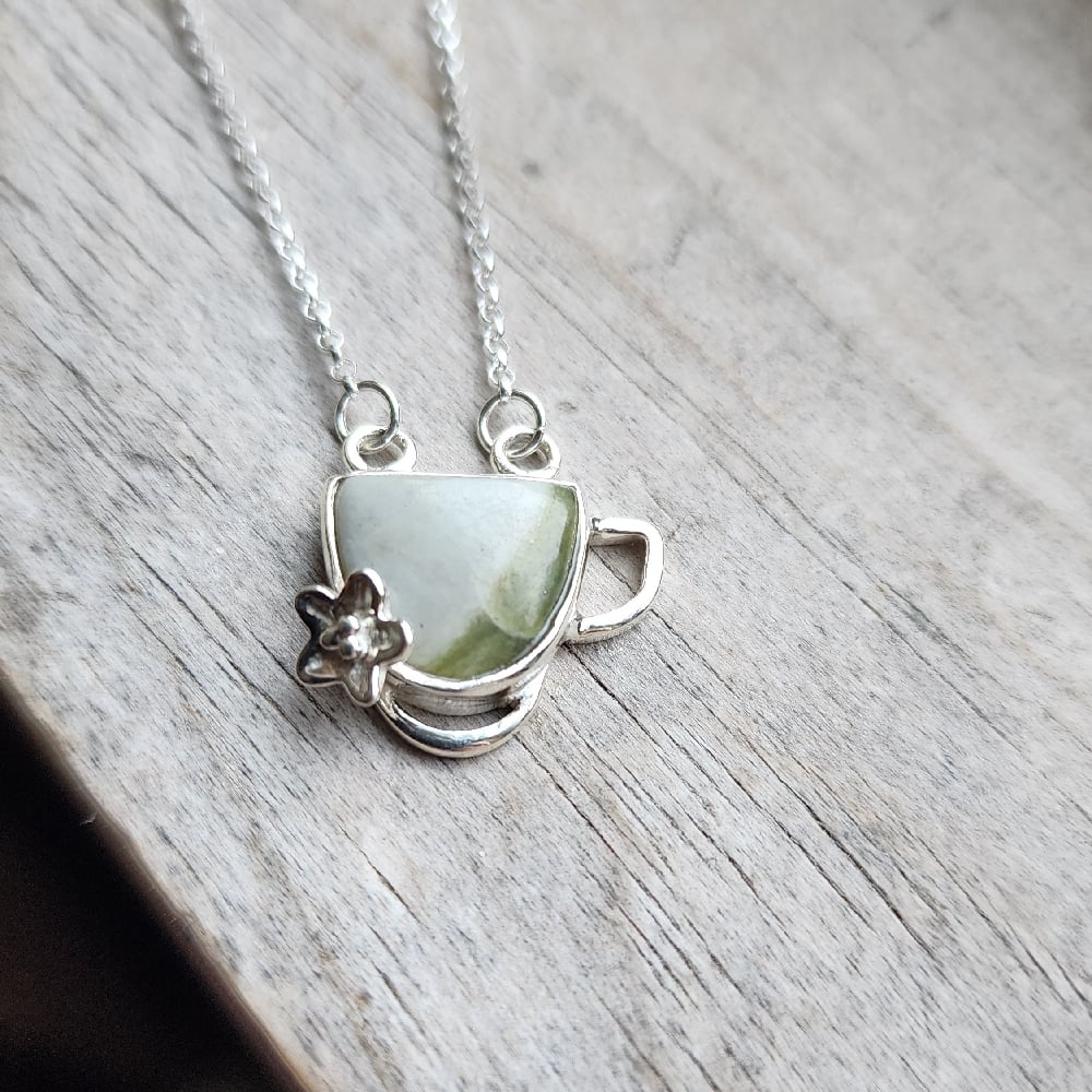 Image of Serpentine Demi Pendant — Cup of Renewal