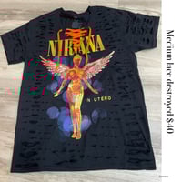 Medium Nirvana Orange lace destroyed