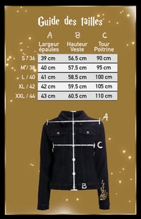 Image 5 of 🟢 STOCK 🟢  Veste en jean Blooming Hallows - ✨DIVINATION✨