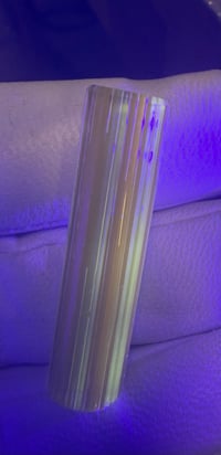 Image 2 of Yellow and transparent black stripes UV 