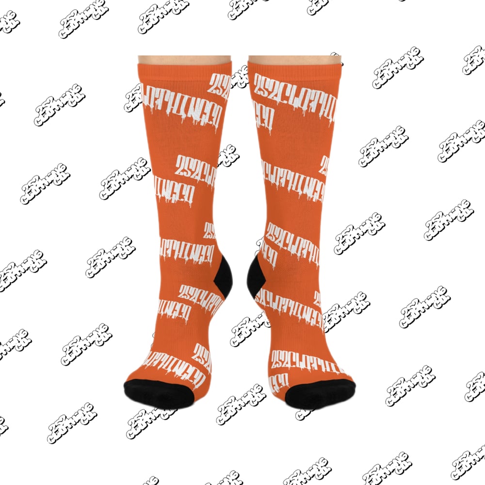 Graffiti Drip Socks