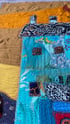 “On a windy day” - Autumn art quilt Image 11