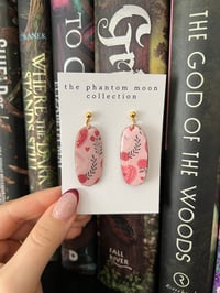 Image 1 of The 'Kiley Claire' in Dove & Floral Dangles