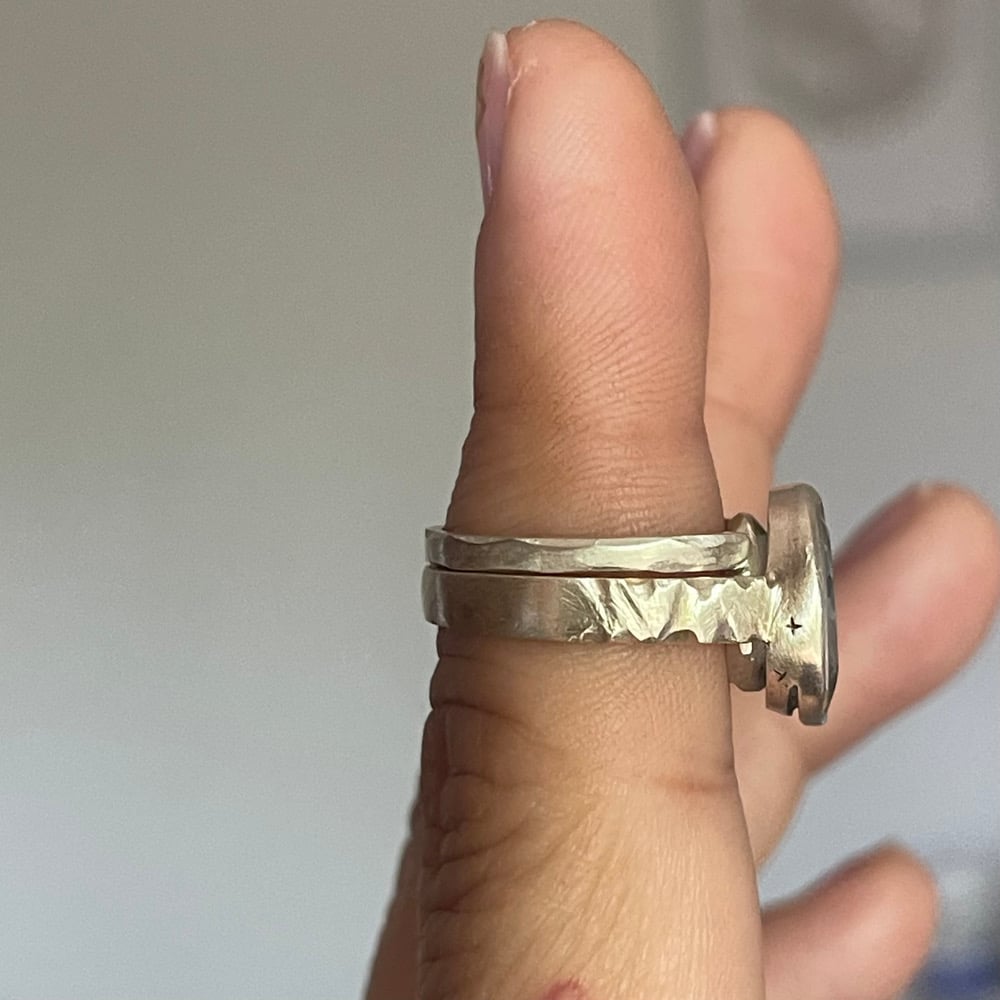 Image of you are here ring set