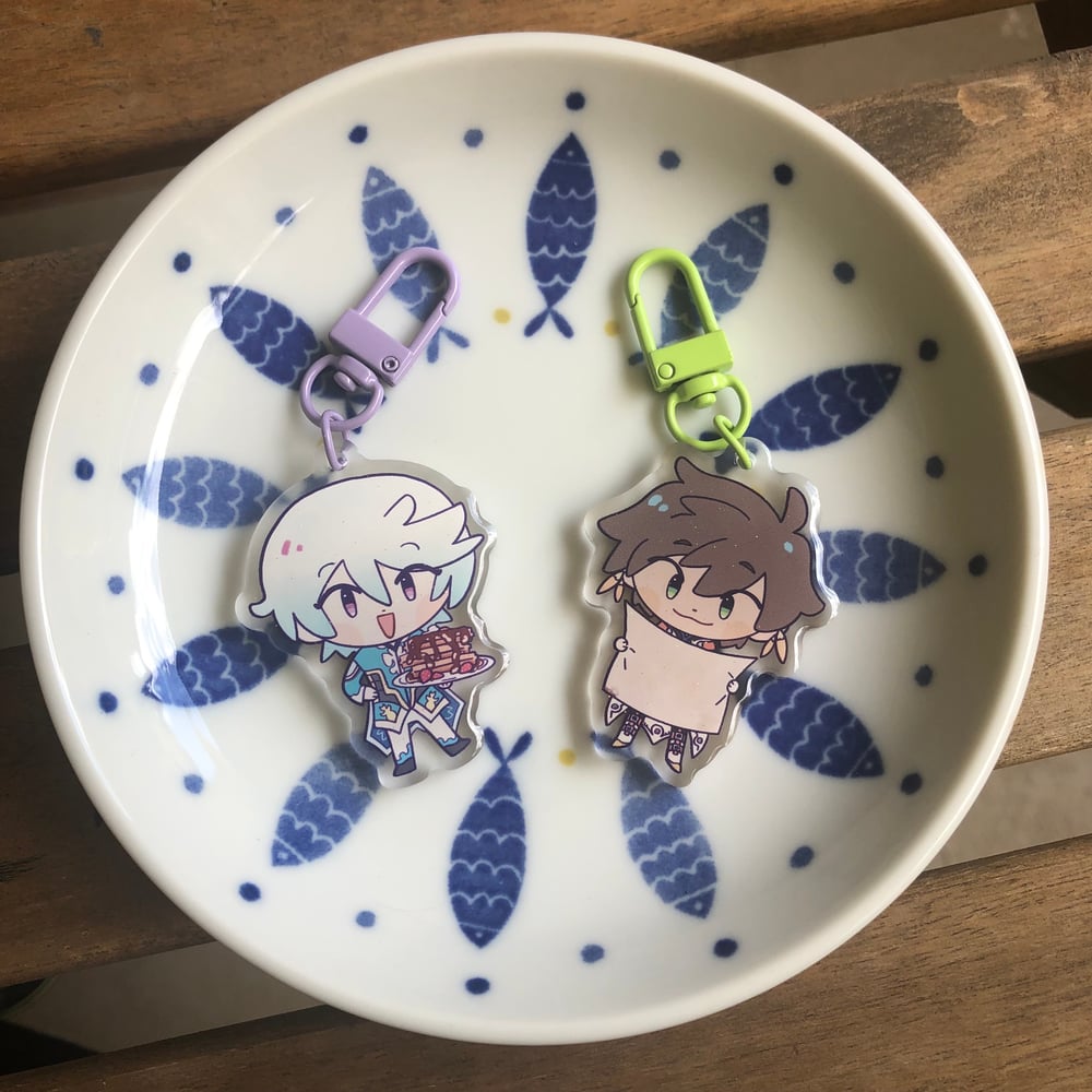 2" Sorey and Mikleo Tales of Zestiria Charms 