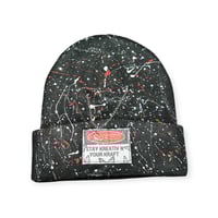 Image 1 of KV Beanie (SplatterPaint)