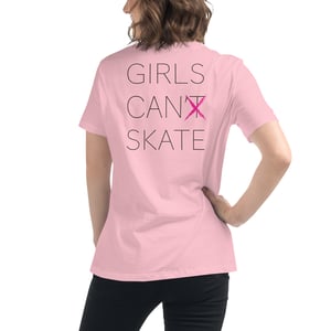 Image of feral. girls can’t skate t-shirt.