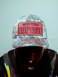 Image 4 of CREEPYPASTA CAMO HAT S/S ‘26
