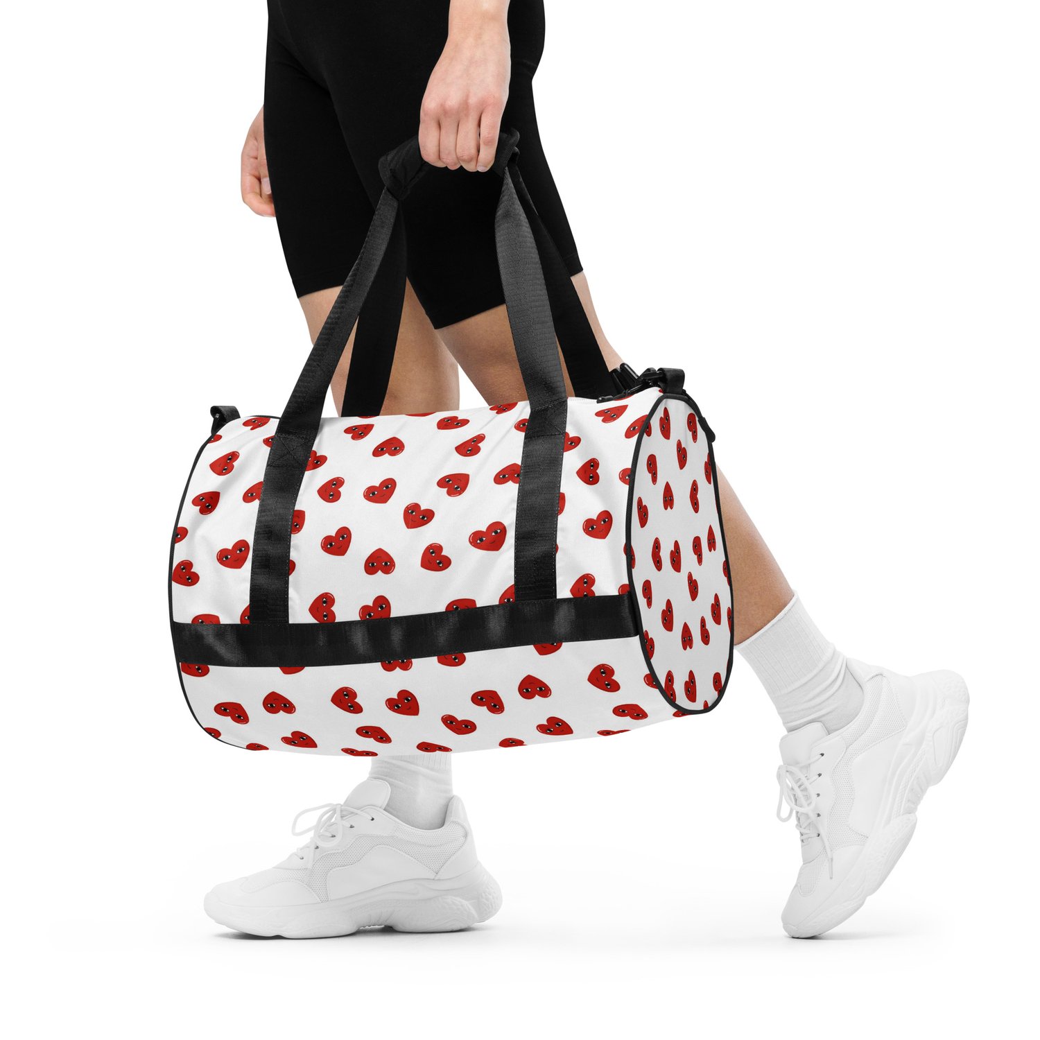 Image of Varna Heart - All-Over Print Gym Bag