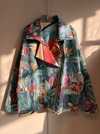 Image 7 of Bobby blazer jacket, flowers (xs-xxl)