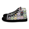 LASGIDI ELITE - MEN'S HIGH TOP CANVAS (LOGO MOSAIC)