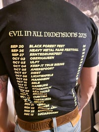 Image 3 of Evil In All Dimensions Tour Shirt 