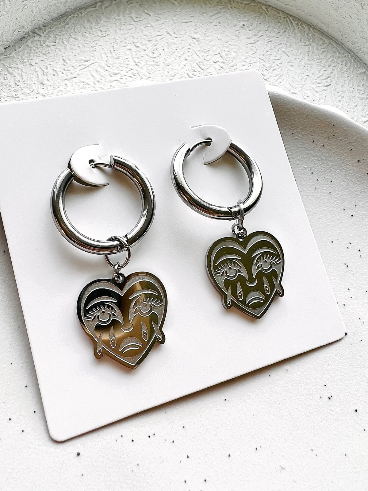 Sale The Crybaby Sterling Earrings