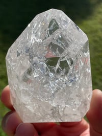 Image 9 of Crackle Quartz Crystal Tower #1827