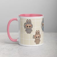 Image 2 of Macaron monsters inspired Mug with Color Inside