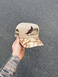 Image 1 of DESERT SANDS TAMPA BAY DEVIL RAYS CUSTOM FITTED CAP