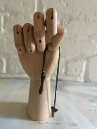 Image 4 of Vintage bronze arm / hand necklace 