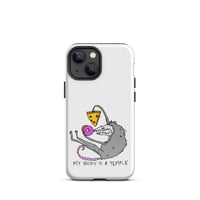 Image 16 of body is a temple Tough Case for iPhone® 