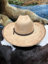 Image 4 of Suede Cowboy Hat Caramel