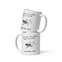 Image 3 of White glossy mug ANOTHER DAY 