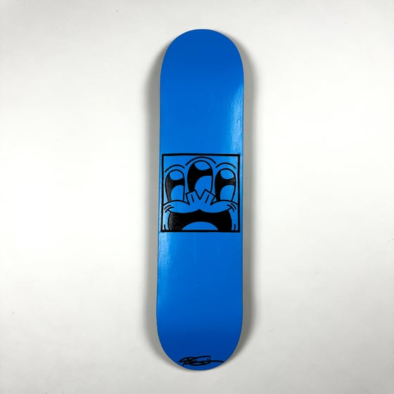 Image of Inspired by Keith Haring Skate Deck.
