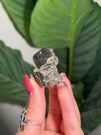 Image 4 of SELF STANDING STRIATED CUBIC PYRITE -PERU- 
