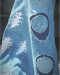Image 3 of Distressed overalls