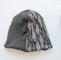 Image 4 of Upcycled Reversible Beanie Cotton Blend 36