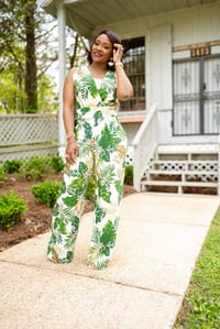Image 1 of Tropical Printed Jumpsuit 