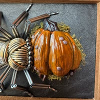Image 2 of Pumpkin spider (a, 5x6 inches)