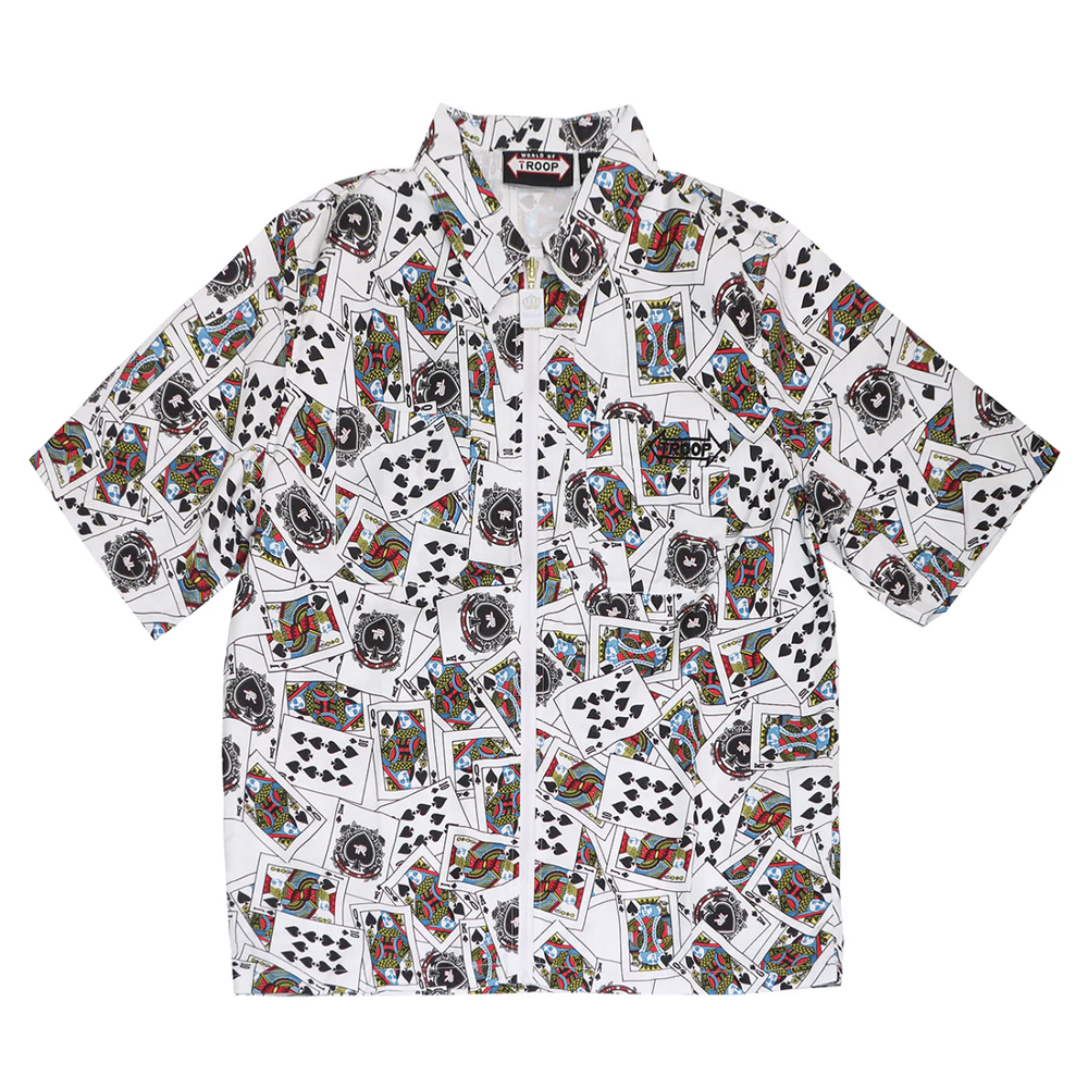 Image of WORLD OF TROOP X MBTP COLLAB - CABANA BUTTON DOWN