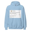 "FALL APART" Quote Unisex Hoodie