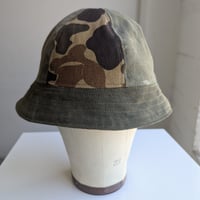 Image 4 of Reworked 6-panel Reversible Bucket Hat Camouflage-1 L 23"