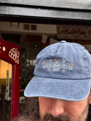 Image of ‘enter the egg’ vintage style 5 panel caps