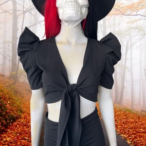 Image of Empress Shoulder Tie Top