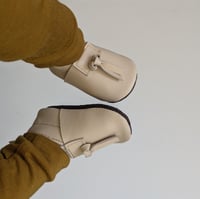 Image 3 of Knot Moccasins - Chalk