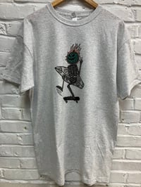 Image 1 of FLAMING  PUMPKIN TEE