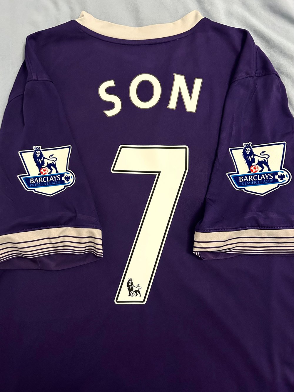 Image of Tottenham Hotspur “SON 7” 2015/16 Third Shirt + PL patches (XL)