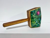 Image 3 of Purple Thistle Mallet- Liz Barick Fall