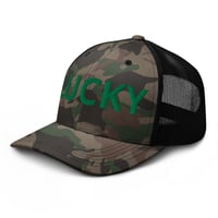 Image 5 of Lucky Camo Trucker Hat