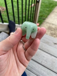 Image 3 of Aventurine Elephant