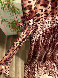 Image 3 of Sexy Leopard top with open front 