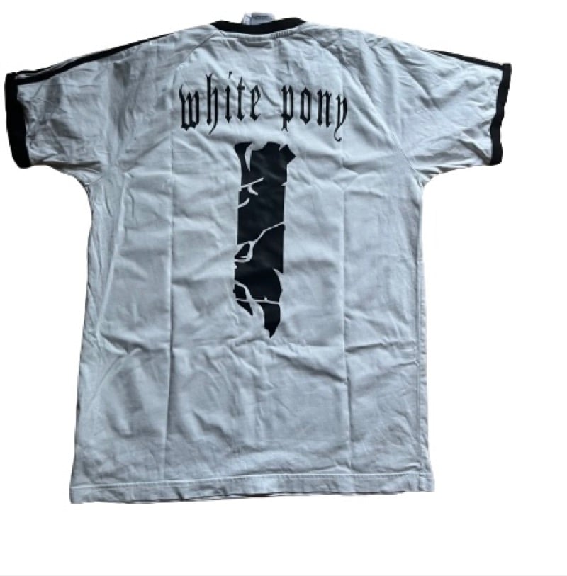 Image of White Pony Deftones Adidas Tee