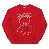 Image 5 of N8NOFACE MAD BEAR Unisex Sweatshirt (+ more colors)