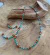 Water Is Life Necklace and Earring Set