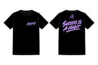 LocalHoops Graffiti Tee- Black/Lavender