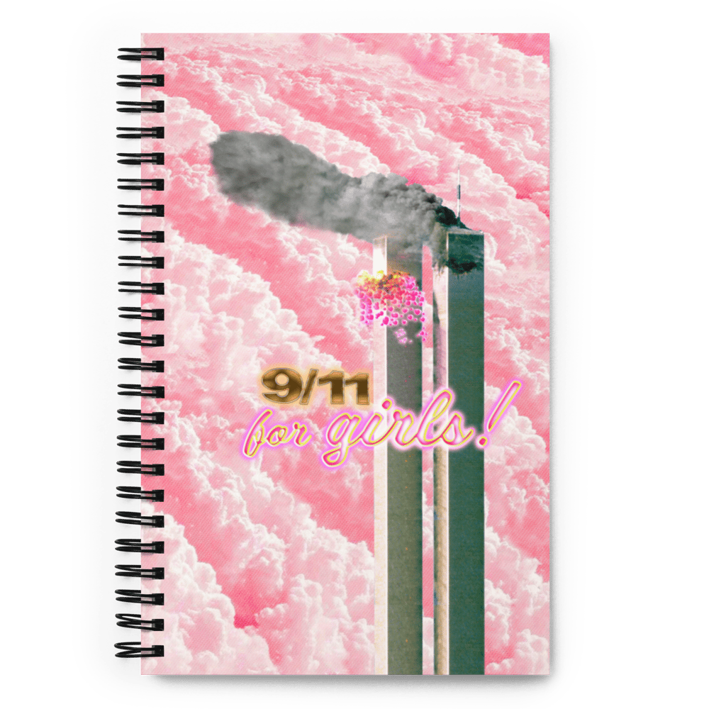 Image of 9/11 For Girls Spiral Notebook
