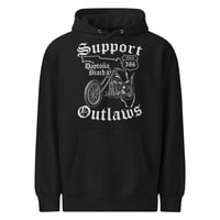 chopper sign hoodie black